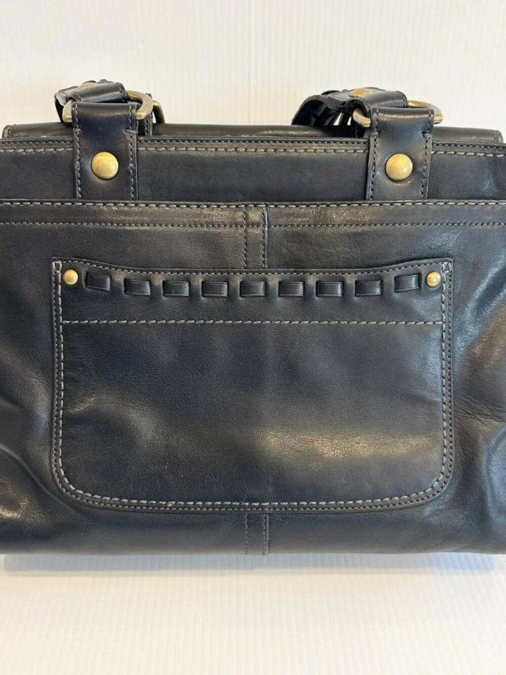 COACH Bleecker Legacy Tattersall Shopper with Matching Mini Pouch - Picture 3 of 16
